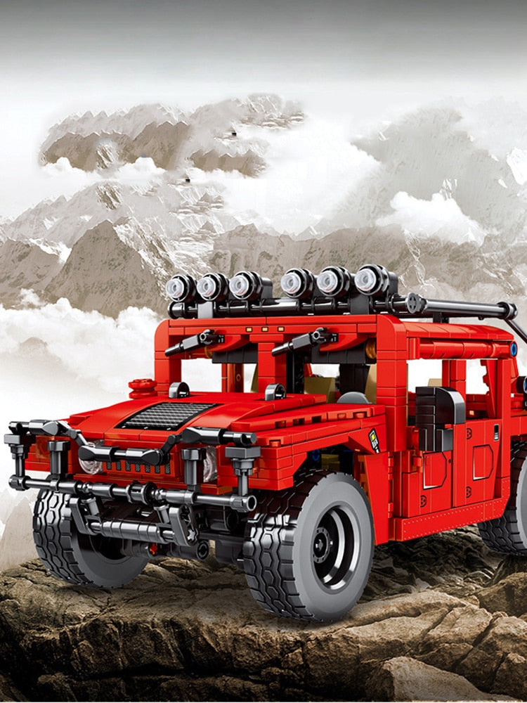 Hummer H1 | Advanced Red - Brickful