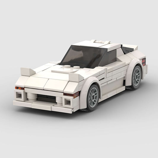 Generation 1 FB Mazda RX-7 Rotary | White - Brickful