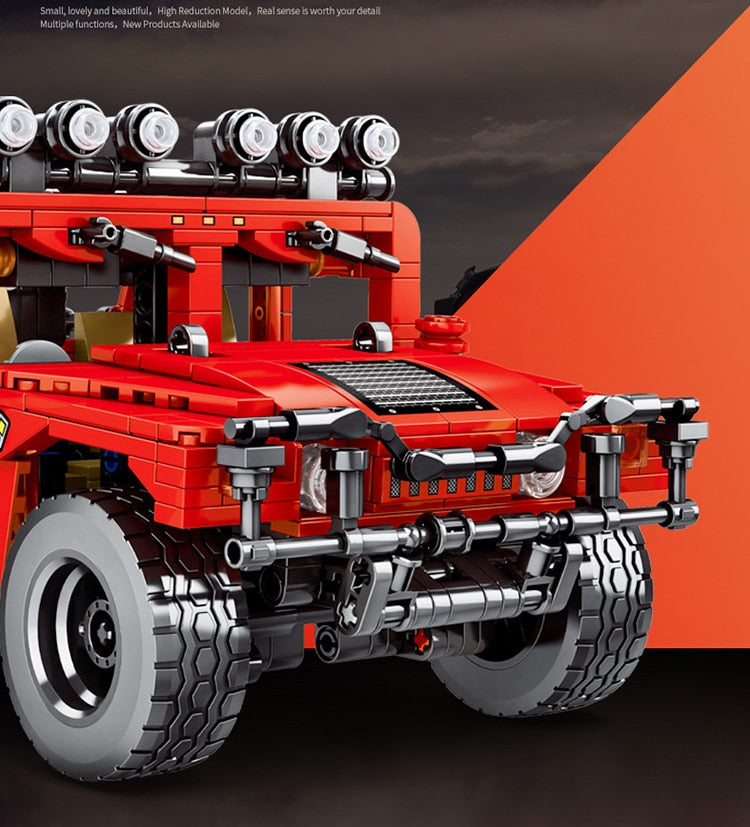 Hummer H1 | Advanced Red - Brickful