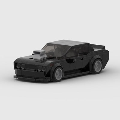 Dodge Challenger | Black - Brickful