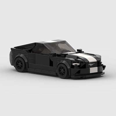 Ford Mustang | Black - Brickful