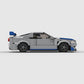 Nissan F&F R34 GTR | Grey and Blue - Brickful