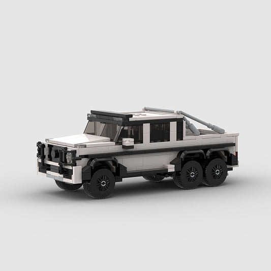 Mercedes 6x6 All Terrain | White - Brickful