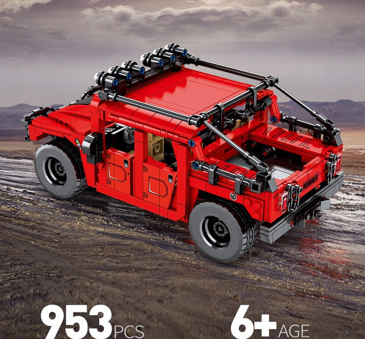 Hummer H1 | Advanced Red - Brickful