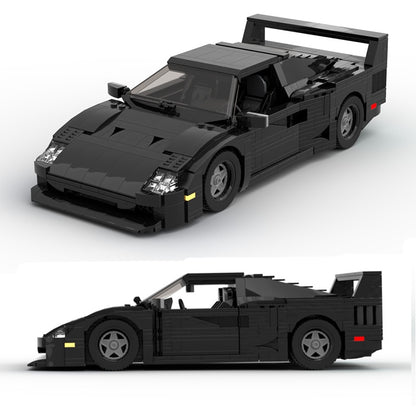 Ferrari F40 | Advanced Black - Brickful