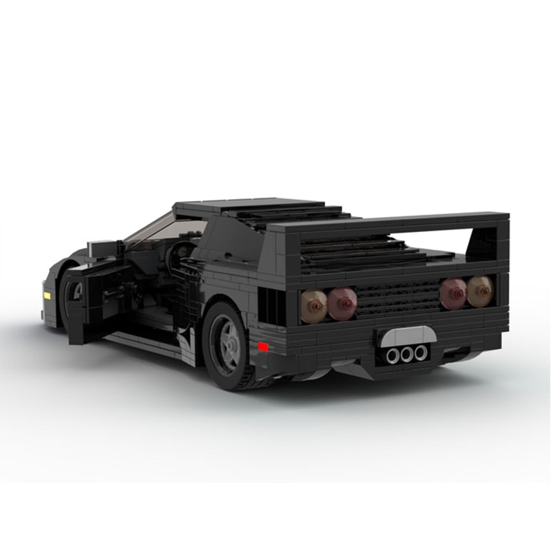 Ferrari F40 | Advanced Black - Brickful